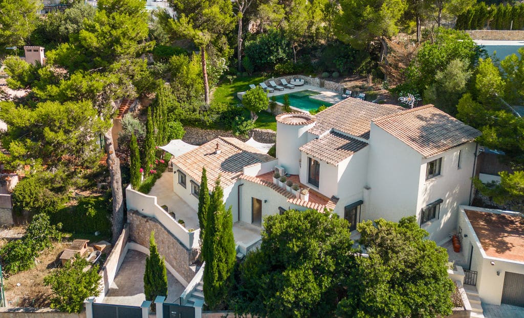 5011 Traumhafte Luxus Villa in Port Andratx mit Privatsphäre  und Blick auf die Berge der Cala Moragues