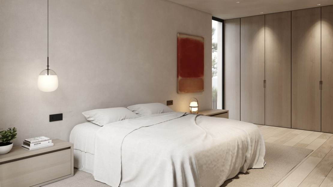 5119 Schlüsselfertige Designer-Villa in Cas Catala mit Panorama Meerblick 5