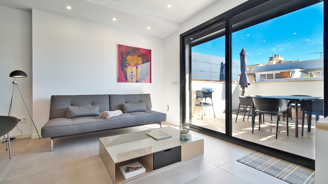 4980-119 ERSTBEZUG! Stylisches Duplex-Penthaus in Palma, nah zu Santa Catalina, mit privater Terrasse 7