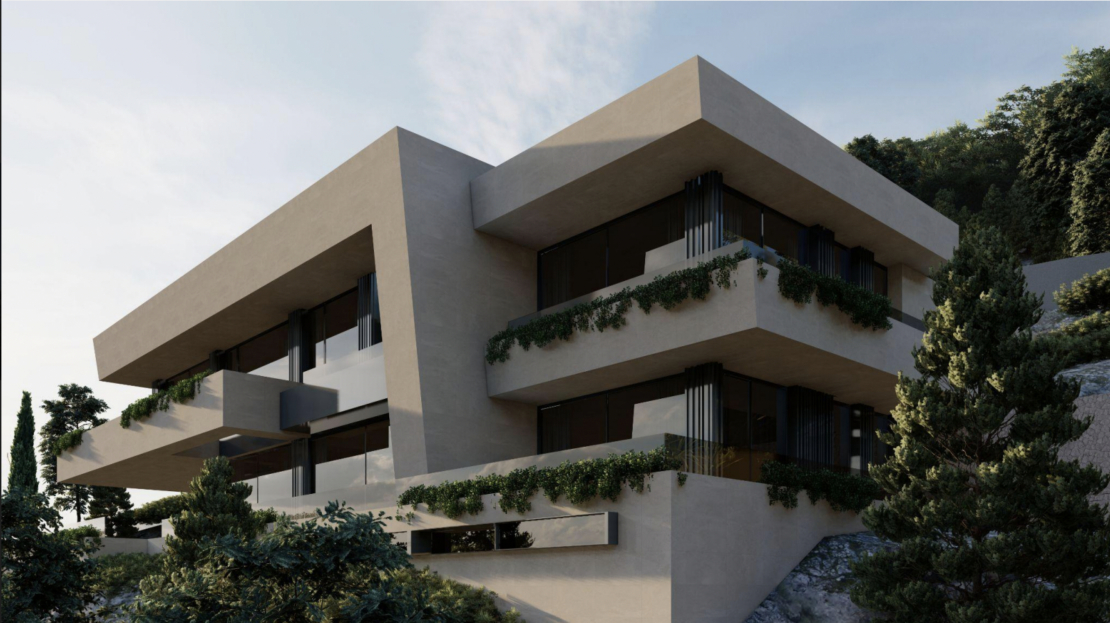 G-4113 PROJEKT! Top Grundstück in Son Vida mit Luxus-Villen-Projekt der Sonderklasse