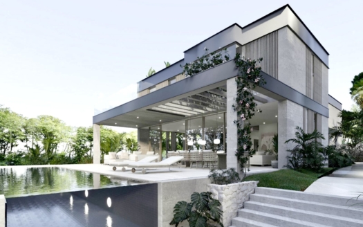 V-4682-121 PROJEKT! Spektakuläre Luxusvilla in Bendinat mit herrlichem Golf- und Meerblick 1