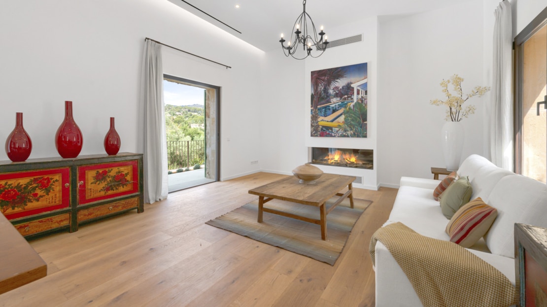 V-4676 ERSTBEZUG!!! Einzigartige moderne Villa im Finca Stil mit Pool und viel Privatsphäre in Es Capdella