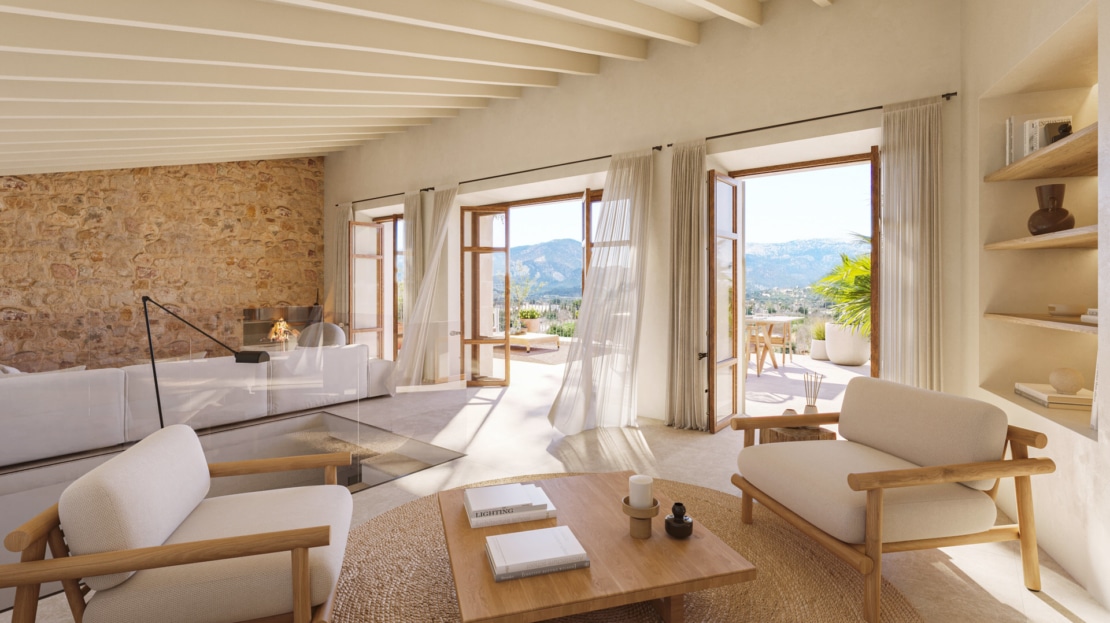 5217 PROJEKT! Luxuriöses Dorfhaus in Santa Maria mit Pool 8