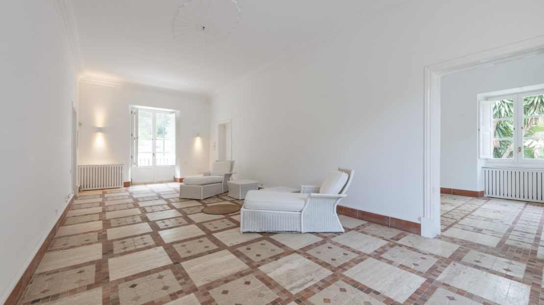 D-1988-110 Elegante Villa in El Terreno mit parkähnlichem Garten, Pool und herrlichem Blick auf den Hafen