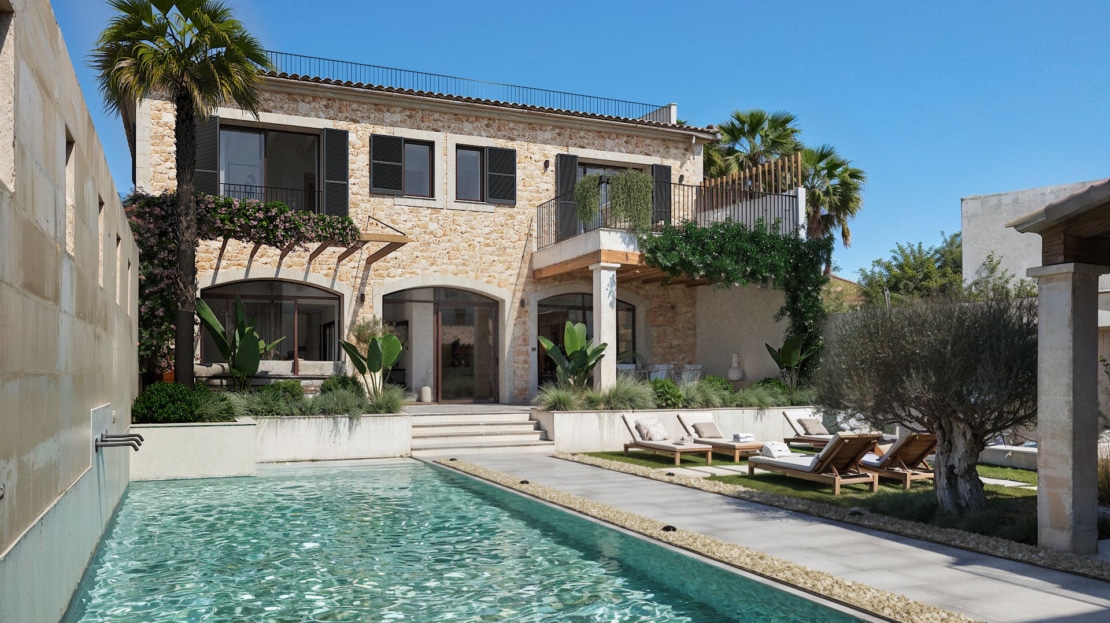 5171 Dorfhaus in Ses Salines auf höchstem Niveau und viel Charm 7