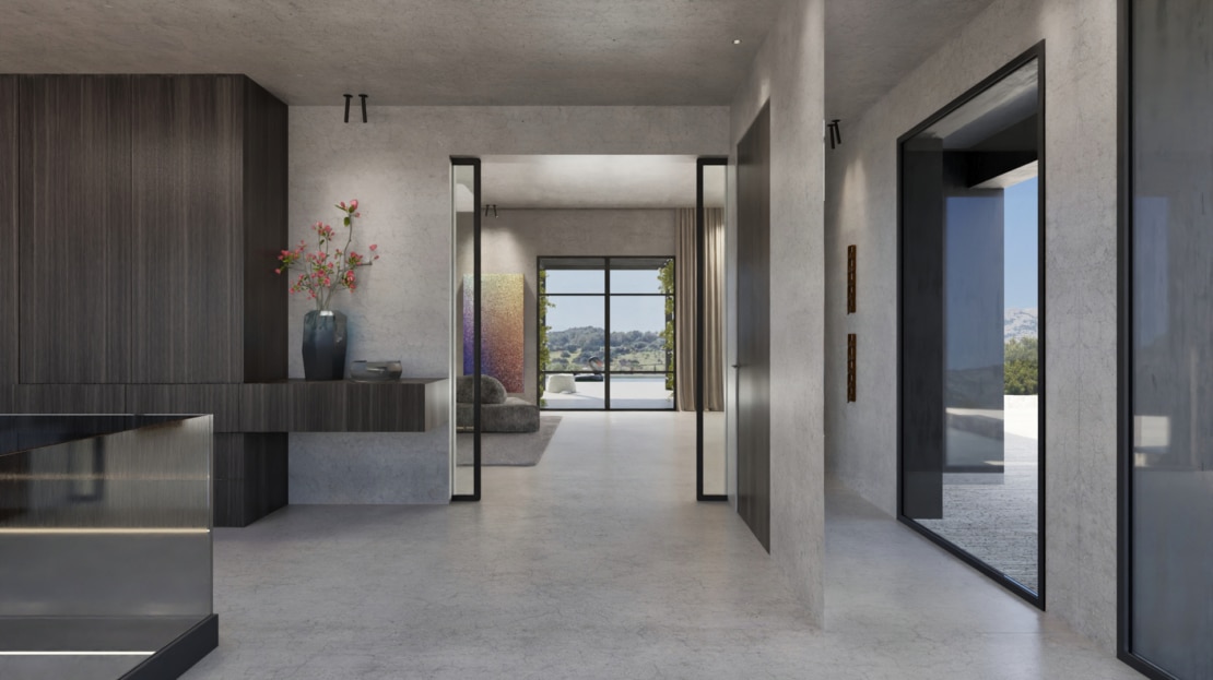 4650 Luxus Villa Projekt in Moscari am Fuße des Tramuntana Gebirges, Schlüsselfertig auf höchsten Niveau!