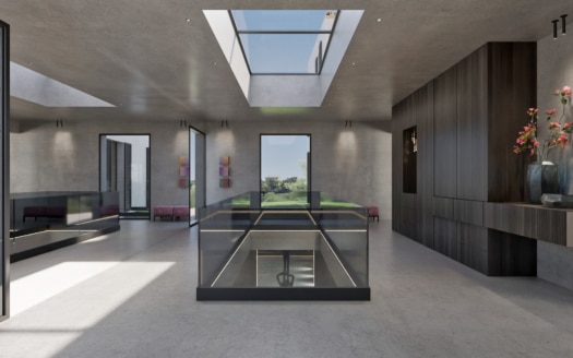 5156 Grundstück in Moscari mit Villa Projekt und Baulizenz