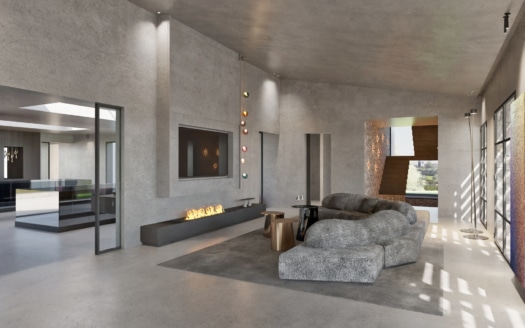 5156 Grundstück in Moscari mit Villa Projekt und Baulizenz