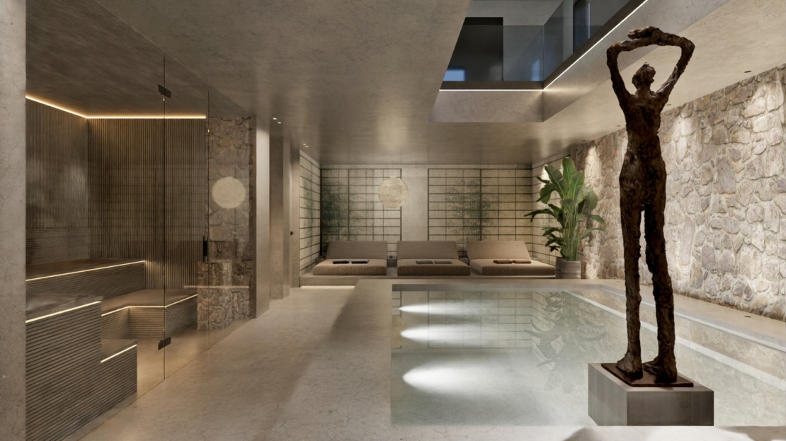 5156 Grundstück in Moscari mit Villa Projekt und Baulizenz