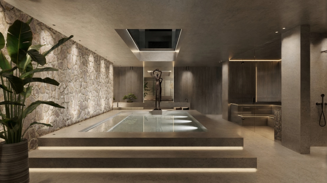 5156 Grundstück in Moscari mit Villa Projekt und Baulizenz