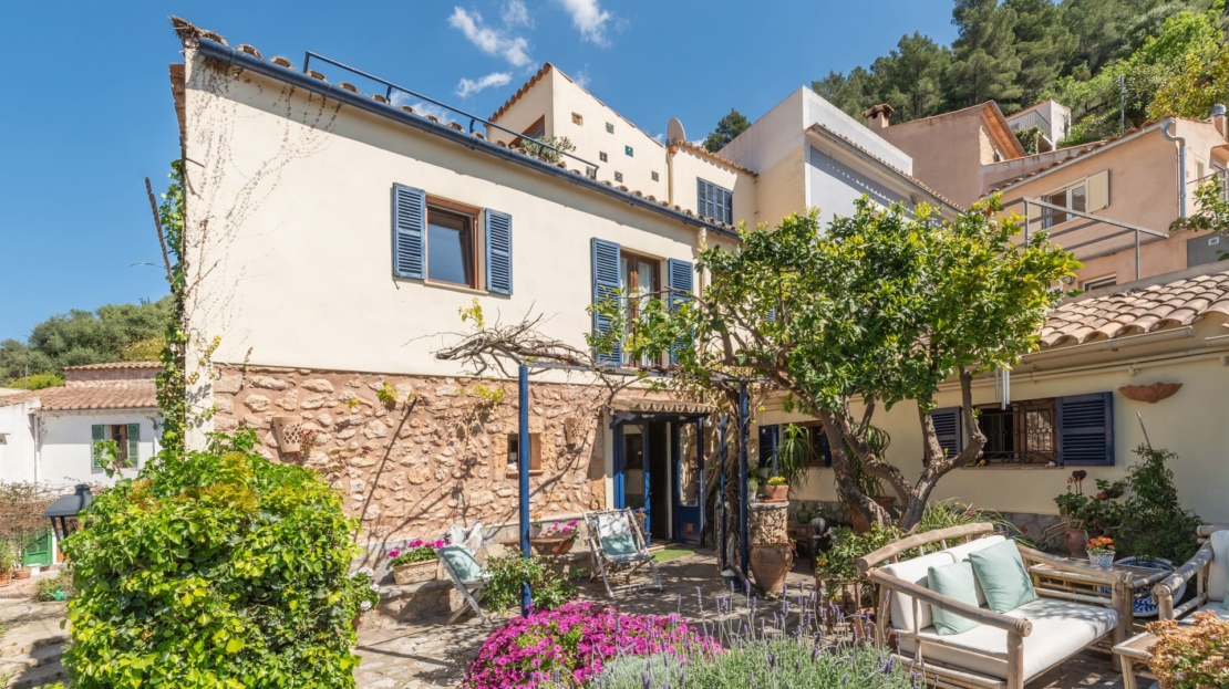 5206 Entzückendes Dorfhaus in Bunyola mit Gästebereich und herrlichem Bergblick 21
