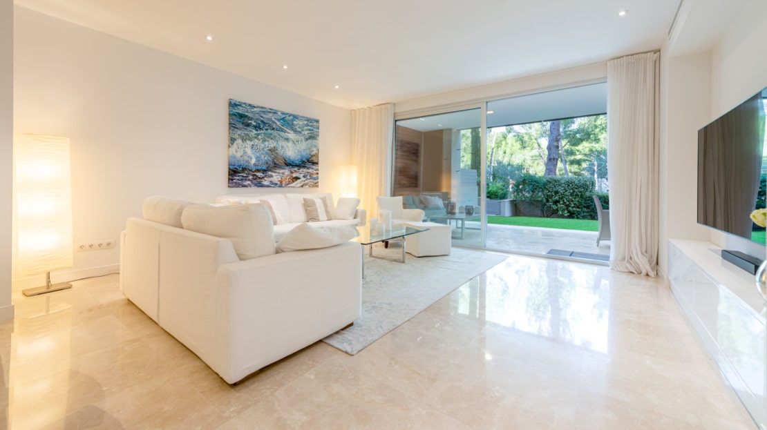 A-3812 Apartment in Bendinat mit privatem Garten in exklusiver Wohnanlage