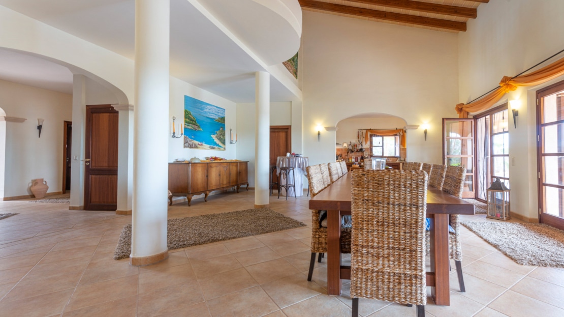 F-4065 Idyllische Finca in Santanyi mit mallorquinischem Charme und Panoramablick