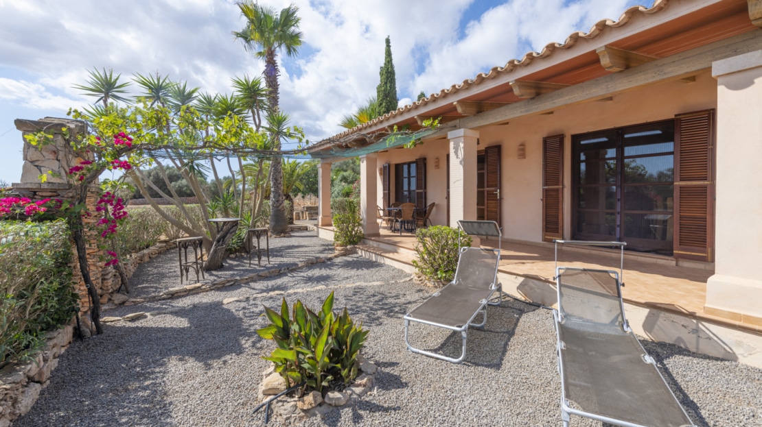 F-4065 Idyllische Finca in Santanyi mit mallorquinischem Charme und Panoramablick