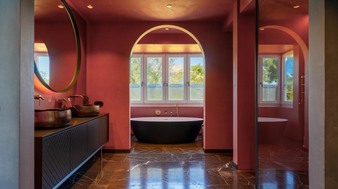 V-3141 Imposante Villa IN Son Font mit atemberaubendem Ausblick bis zum Meer 20