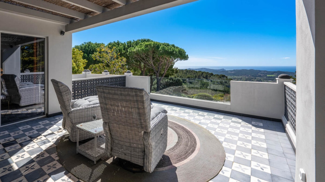 V-3141 Imposante Villa IN Son Font mit atemberaubendem Ausblick bis zum Meer 23