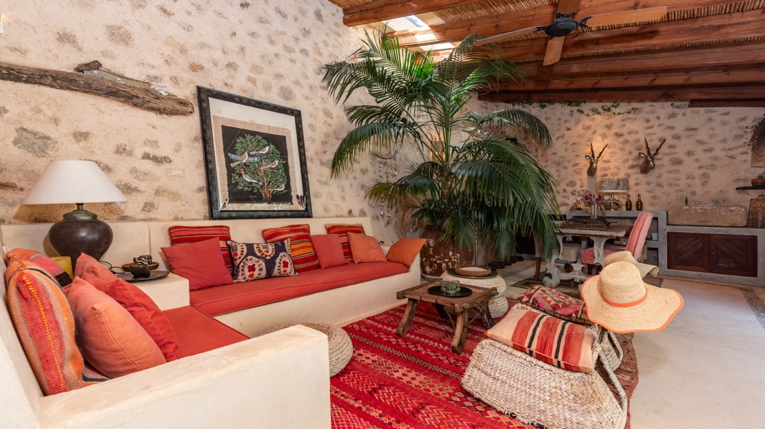 5126 Einzigartige Naturstein Finca in Porreres mit traumhaftem Panorama Blick