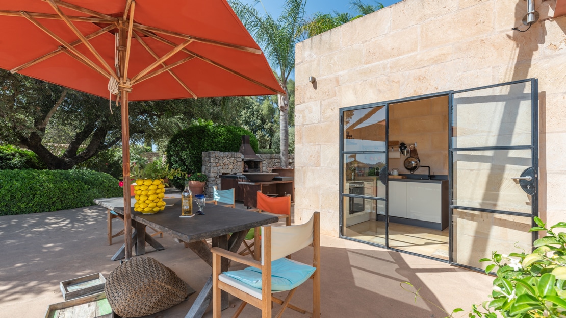 5126 Einzigartige Naturstein Finca in Porreres mit traumhaftem Panorama Blick