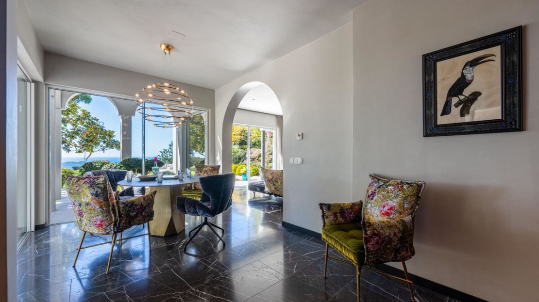 V-3141 Imposante Villa IN Son Font mit atemberaubendem Ausblick bis zum Meer 9