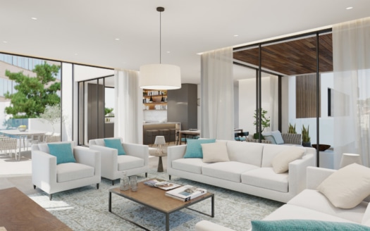 A-2952_6 PROJEKT! Traumhaftes Neubau-Apartment mit Terrasse in Son Armadams - Palma Zentrum