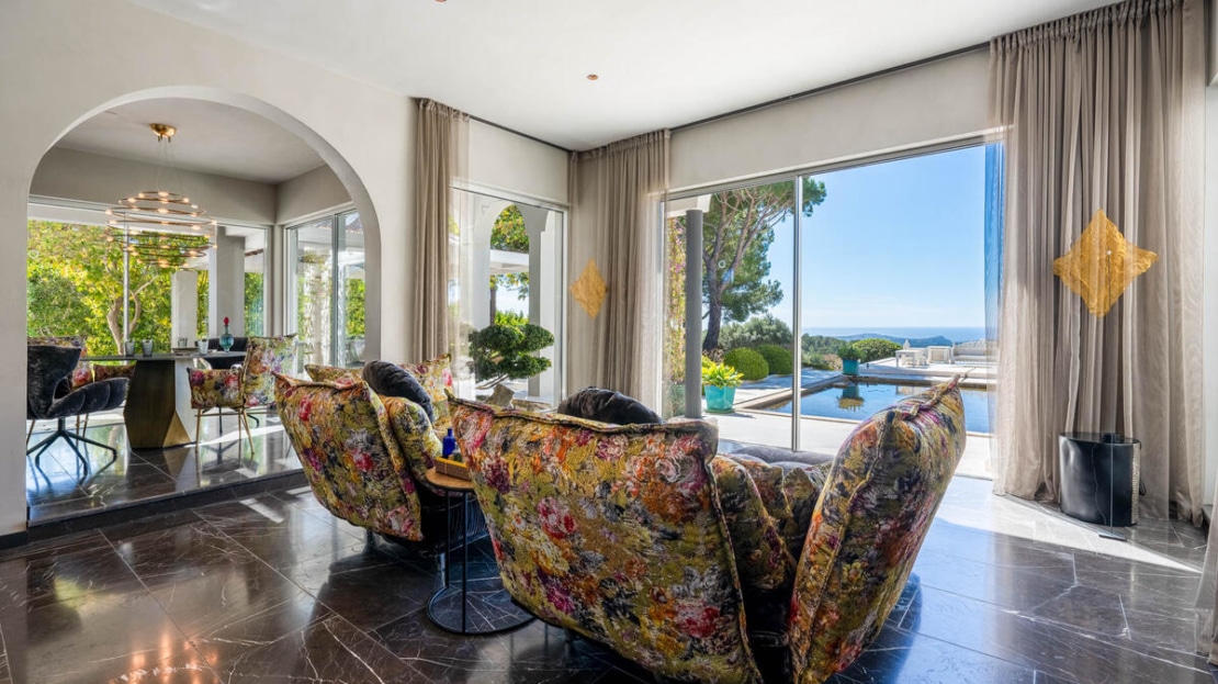 V-3141 Imposante Villa IN Son Font mit atemberaubendem Ausblick bis zum Meer 10