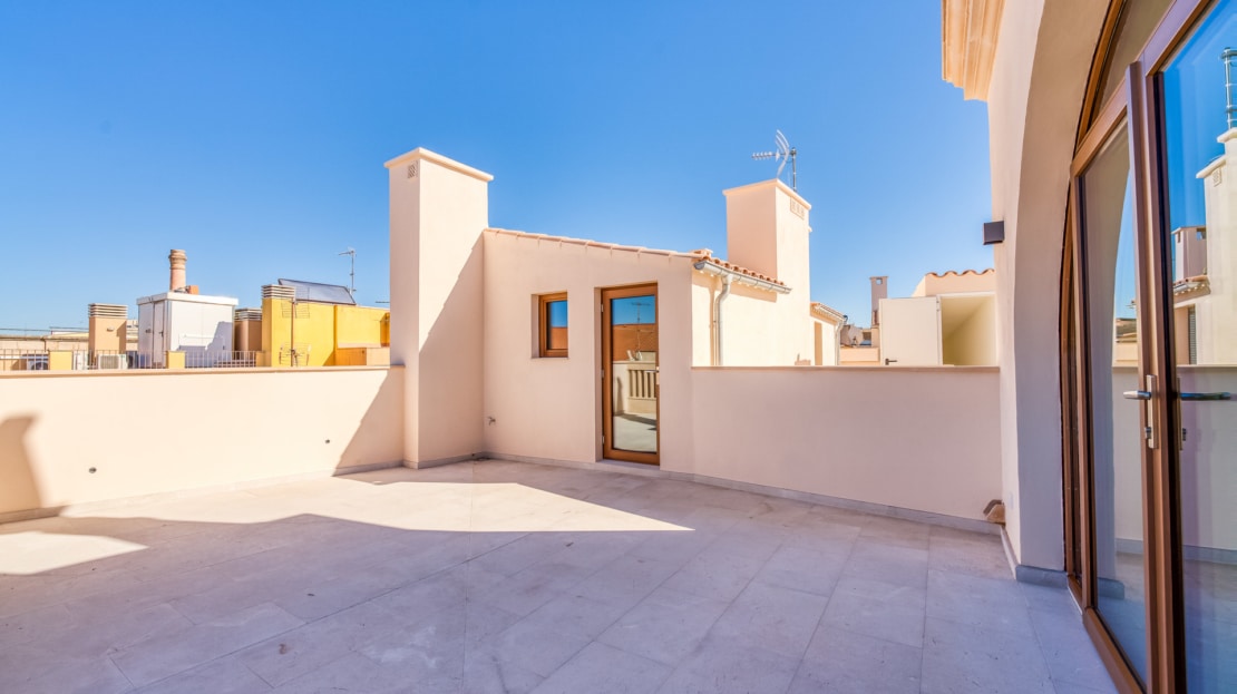 5130-125 Duplex Penthouse in Palma mit riesen Terrasse und herrlichem Ausblick 12