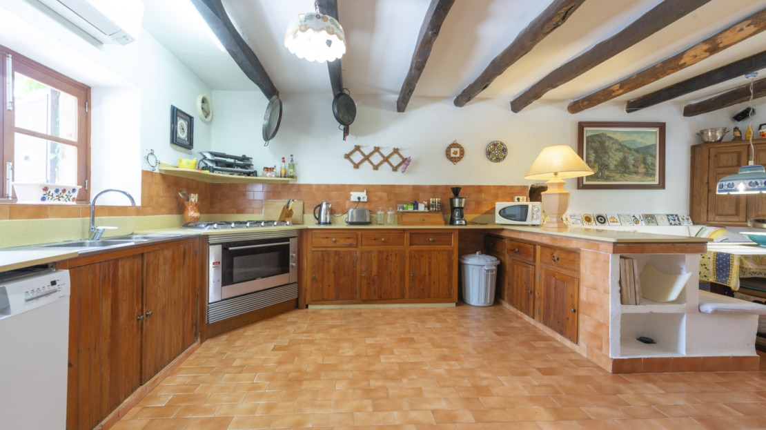 F-3925 Charmante Finca in Calonge mit traumhaftem, parkähnlichem Garten