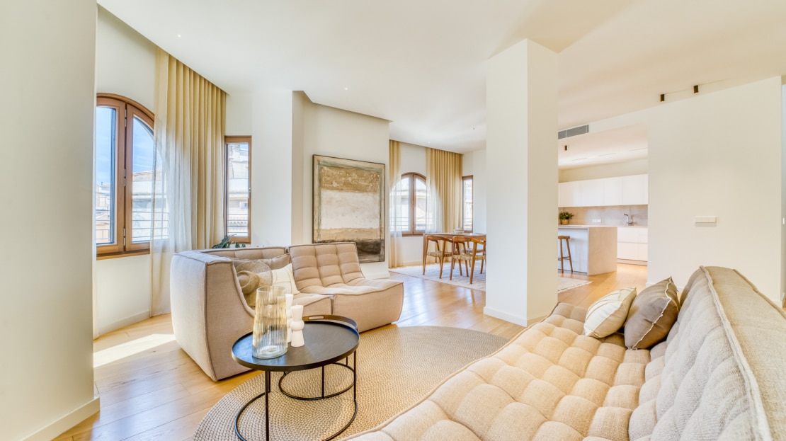 5130-125 Duplex Penthouse in Palma mit riesen Terrasse und herrlichem Ausblick 4