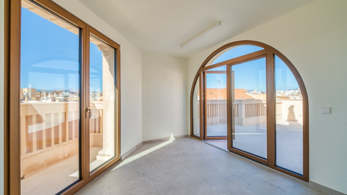 5130-125 Duplex Penthouse in Palma mit riesen Terrasse und herrlichem Ausblick 14