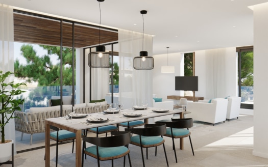 A-2952_6 PROJEKT! Traumhaftes Neubau-Apartment mit Terrasse in Son Armadams - Palma Zentrum