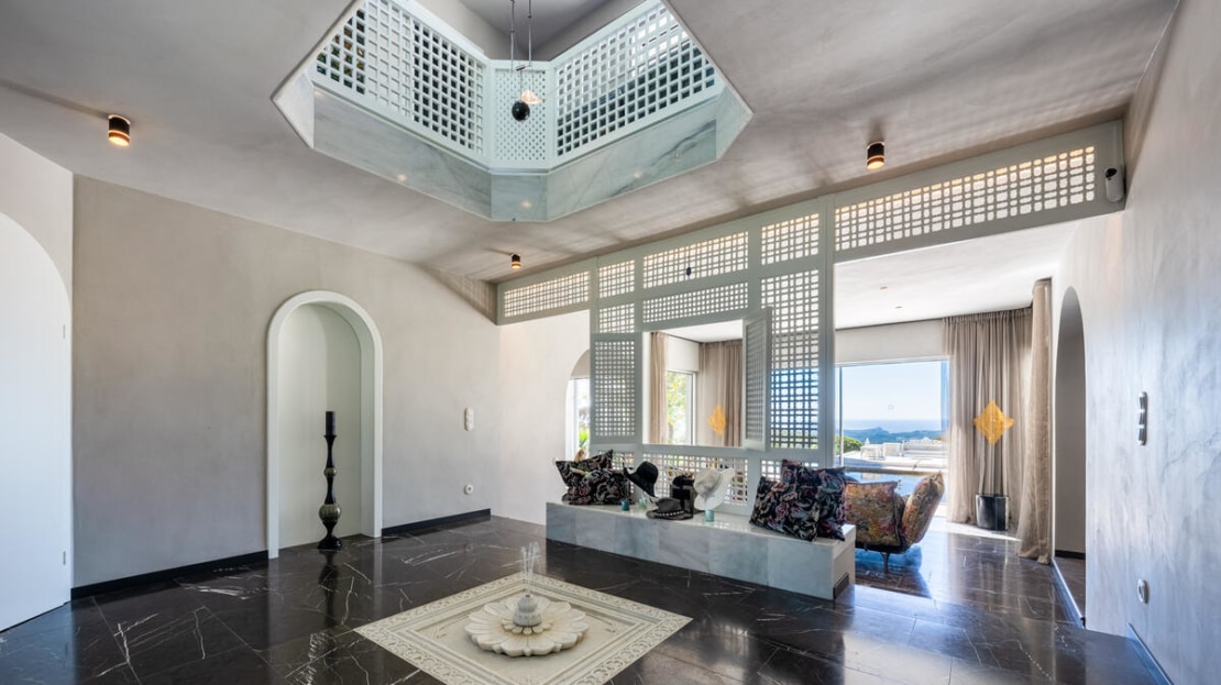 V-3141 Imposante Villa IN Son Font mit atemberaubendem Ausblick bis zum Meer 8