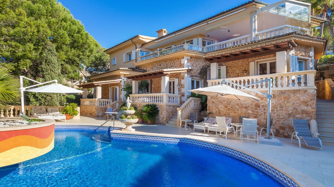 V-4636 Mediterrane Villa in Costa de la Calma, nah zu Strand & Meer