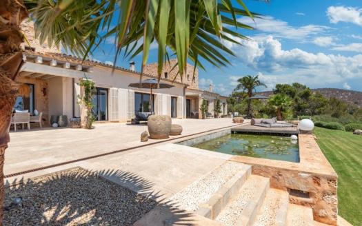 5117 Finca in Santanyi der Sonderklasse mit Meer- & Panoramablick bis hinzu Cabrera