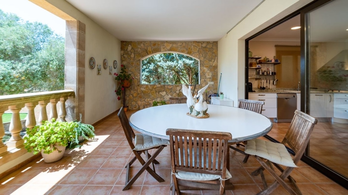 F-4418 Mediterrane Finca auf großem Grundstück, viel Potenzial und herrlichem Bergblick am Rande von Algaida